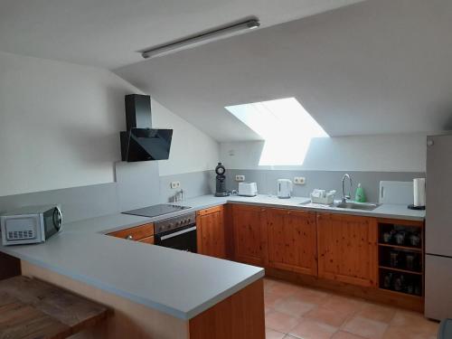 廚房, Ferienwohnung Spittler in 卡姆