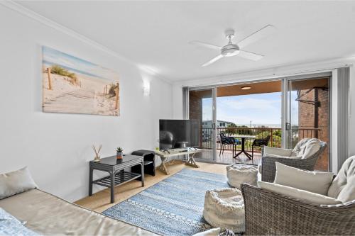 Zajednički dnevni boravak / prostorija s TV-om, Seaside Holiday Apartments Tugun in Tugun