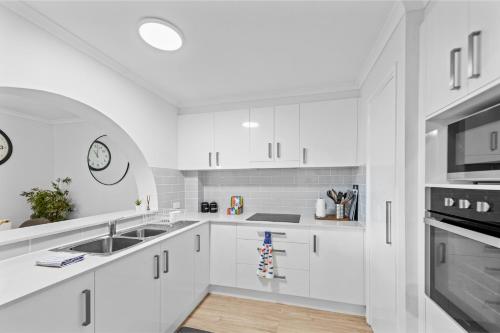 kuhinja, Seaside Holiday Apartments Tugun in Tugun