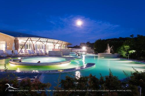 Gyógyfürdő, Hotel Angiolino in Chianciano Terme