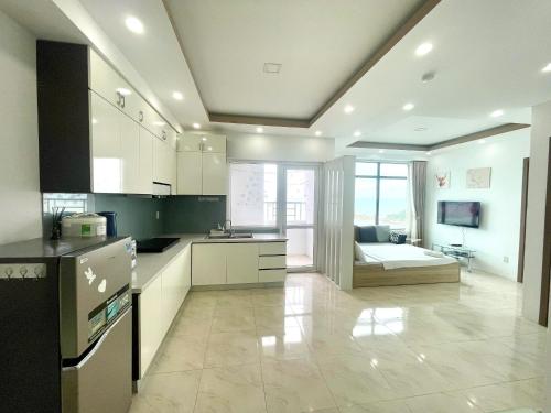 Two-Bedroom Apartment with Ocean View room in Duc's Oceanus Residence Nha Trang