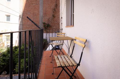 ระเบียง/ชานเรือน, Stay U-nique Apartments Radas near มงจูซ