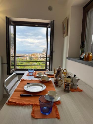 Вид, Sea View Loft Meta Sorrento Coast Free Parking in Мета