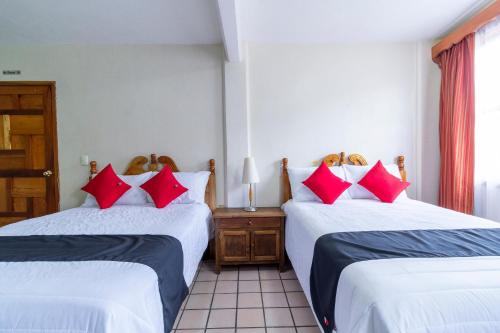 3 double beds