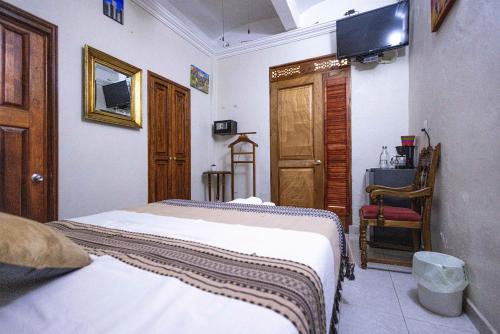1 double bed