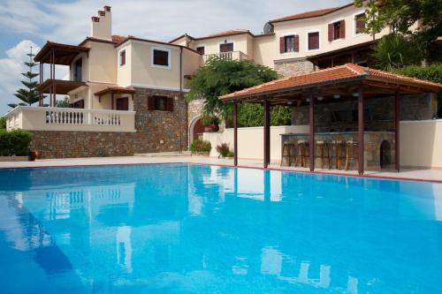 花園, Alonissos Muses Villas in 卡拉馬基亞