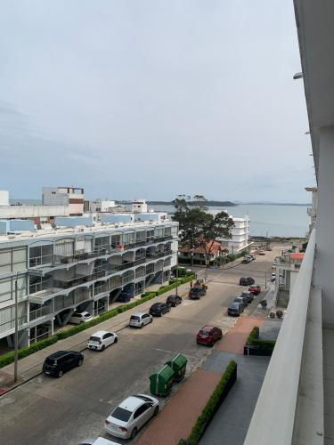 Amenidades y terraza vista mar