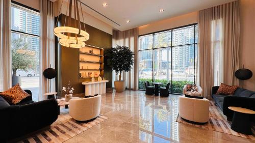 OYO HOME 1350 Premium 1-bed Apt Burj Crown, Dubai (foto 10)
