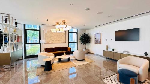 OYO HOME 1350 Premium 1-bed Apt Burj Crown, Dubai (foto 9)