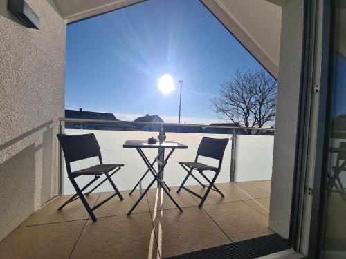 陽台/露台, Connys FeWo Berg in 恩斯廷根