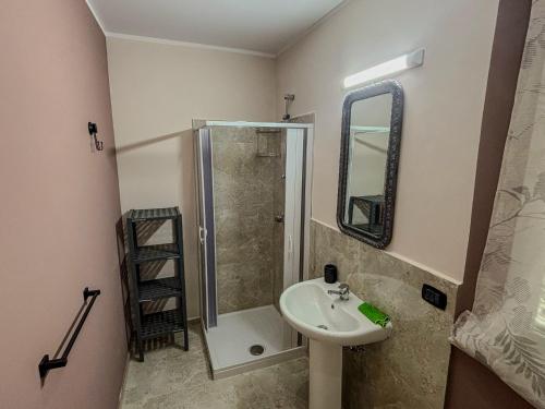 Fürdőszoba, Casa Lucia in Oppido Mamertina