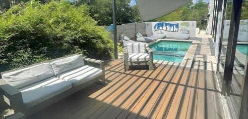 Modern 2-Home Private Oasis w Pool Hot Tub in DT