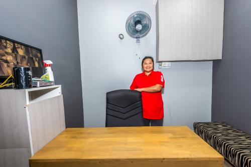 Előcsarnok, OYO 1185 Ho Hotel near Melakai nemzetközi repülőtér