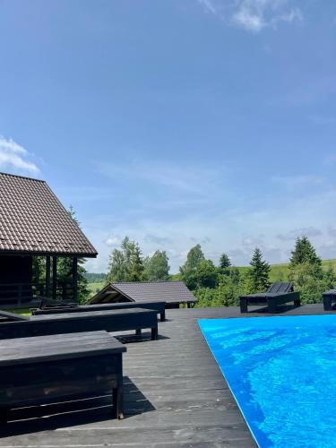 Cottages Shepit Lisu in Oryavchyk