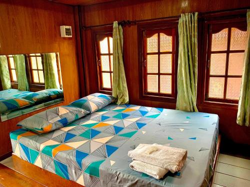 1 double bed