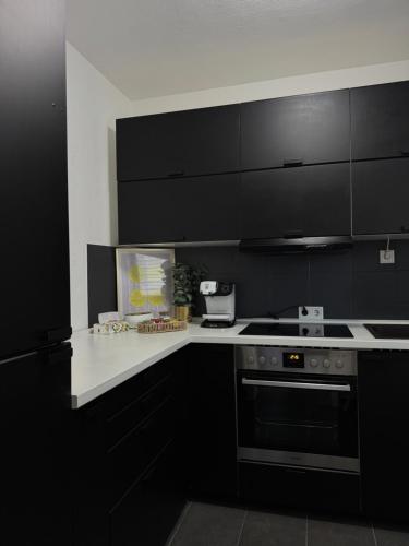 ห้องครัว, Wohlfühl-Apartment in Monheim (Wohlfuhl-Apartment in Monheim) in มอนไฮม์ อัม ไรน์