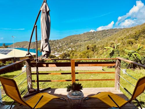 balkong/terrass, Studio Amour in Bouillante