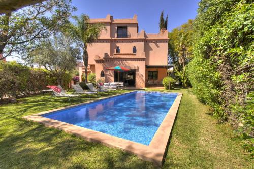 villa garden, Marrakech