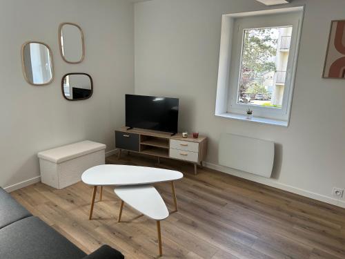 Iekārtas, Charmant appartement au cœur de Montrond in Montrond-les-Bains