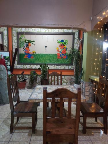 Ételek és italok, Hotel La Escalinata in Copan Ruinas