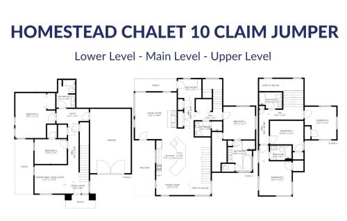 Homestead Chalet 10 Claim Jumper in Big Sky, USA