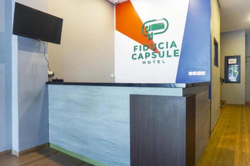 Hall, Hotel O Fiducia Capsule Hotel in Giacarta