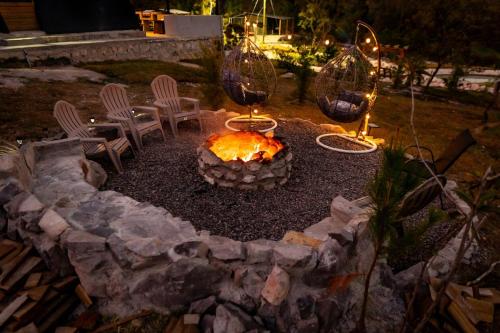 Finca Zuna Family Alpine Cabins with Jacuzzi