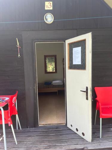 Viesnīcas āriene, Kemp a Loděnice Podolsko - Chatka pro 3 osoby (Kemp a Lodenice Podolsko - Chatka pro 3 osoby) in Slabčice