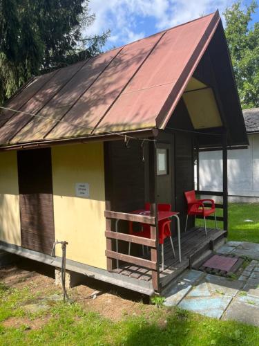 Viesnīcas āriene, Kemp a Loděnice Podolsko - Chatka pro 3 osoby (Kemp a Lodenice Podolsko - Chatka pro 3 osoby) in Slabčice