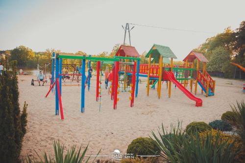 Játszótér, Plaża Patelnia (Plaza Patelnia) in Lack