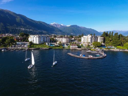 Zunanjost, Eden Roc Marina Hotel in Ascona