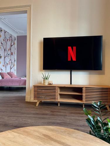LE Vacation Arena Apartment, Küche, Parkplatz, Netflix, Free TV, Leipzig (foto 4)