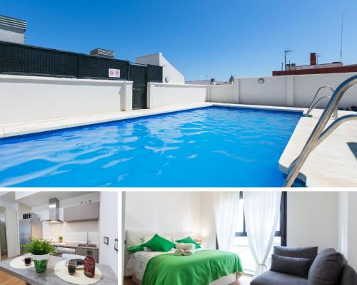 Romántico Estudio con Piscina, Málaga