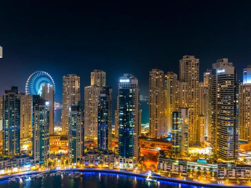 Vida Yacht Club # Up-scale 2BHK # Marina,Sea & Ain View, Dubai (photo 3)