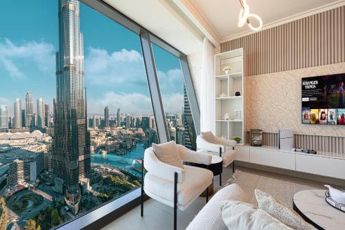 3BR Luxury Apartment with Burj Khalifa View and Direct Dubai Mall Access - Pool and PS5 Included, Dubai (foto 3)