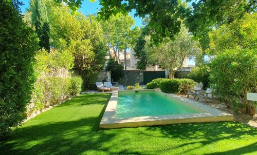 Garden, Maison d'hotes La Bastide de Patou in Chateau-Gombert