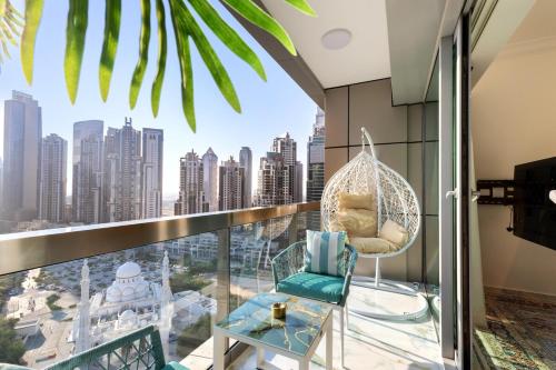 Chic City Retreat Steps from Dubai Mall & Dubai Opera, Dubaj (fotografie 3)