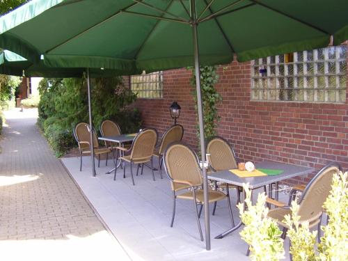 陽台/露台, Gasthof Tepferdt in 雷斯