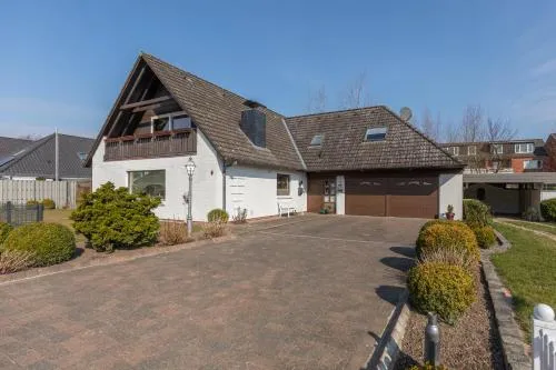 Grachtennest in Friedrichstadt, Deutschland