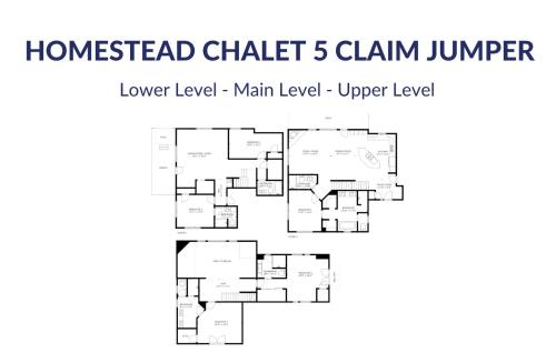 Homestead Chalet 5 Claim Jumper in Big Sky, USA