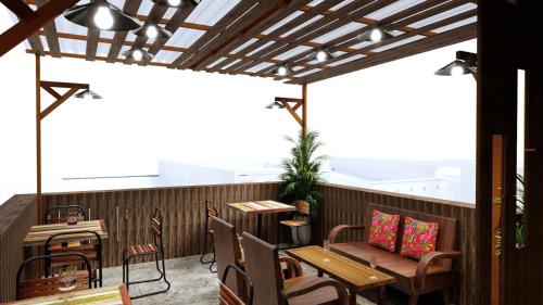 Balcony/terrace, SKY Homestay near Dan Nam Giao