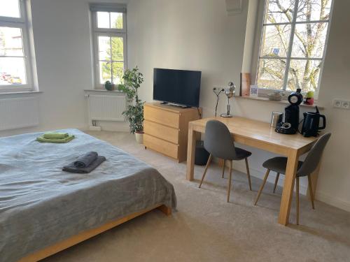 Létesítmények, Wohnen in der alten Max Selbmann Villa in Hohenstein-Ernstthal