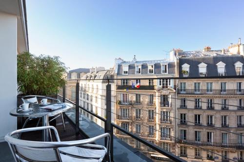 Balcony/terrace, Hotel Hor in 10th - Gare du Nord