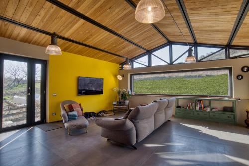 Koplietošanas atpūtas telpa ar TV, PaterMater b&b - Tuscany Retreat in Kastell'Azara