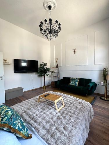 Premium-Apartment im Duisburger Süden, nähe Düsseldorf Flughafen & Messe, Komplett ausgestattetes Apartment mit modernen Altbau-Flair