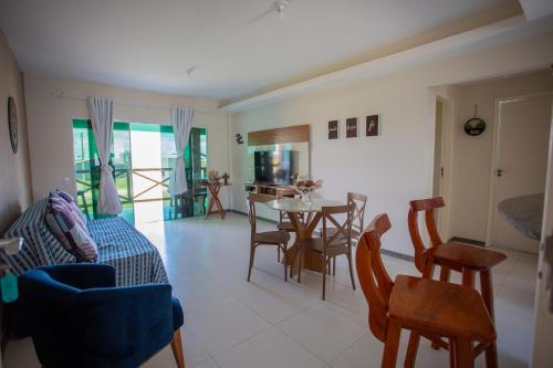 Apto com lazer completo, Wi-Fi e bem equipado