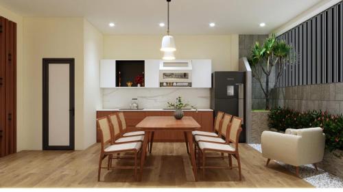 Restaurant, SKY Homestay near Dan Nam Giao