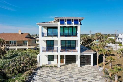 Flagler Beach Oceanfront Luxury | 5BR, Dog-Friendly, Sleeps 12, Flagler Beach