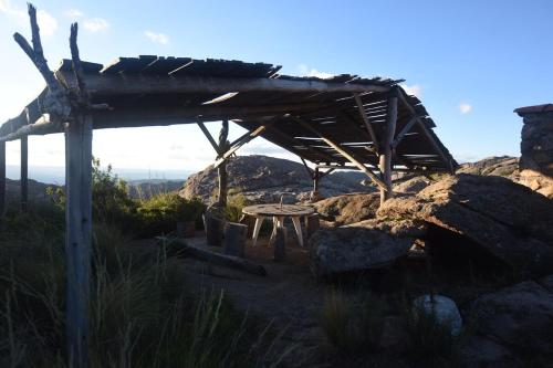 Rustic Mountain Shelter Pure Nature