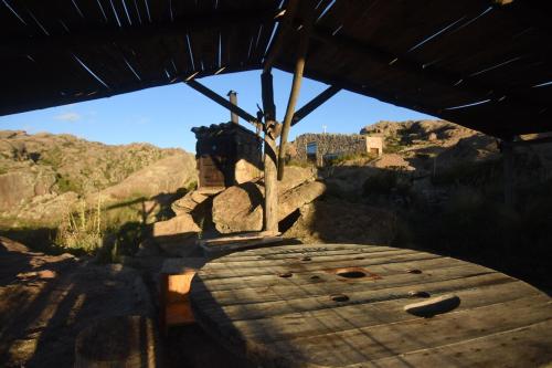 Rustic Mountain Shelter Pure Nature